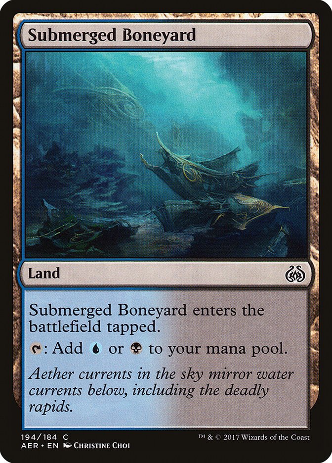 Submerged Boneyard [Aether Revolt] - Card Brawlers