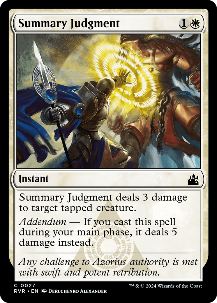 Summary Judgment [Ravnica Remastered] - Card Brawlers