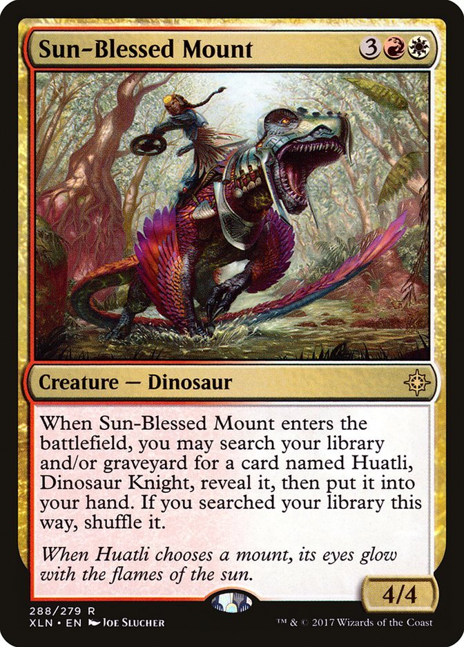 Sun - Blessed Mount [Ixalan] - Card Brawlers
