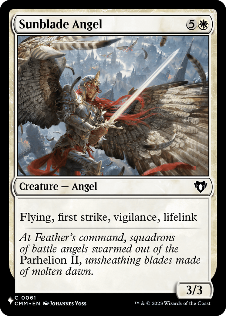 Sunblade Angel [The List] - Card Brawlers