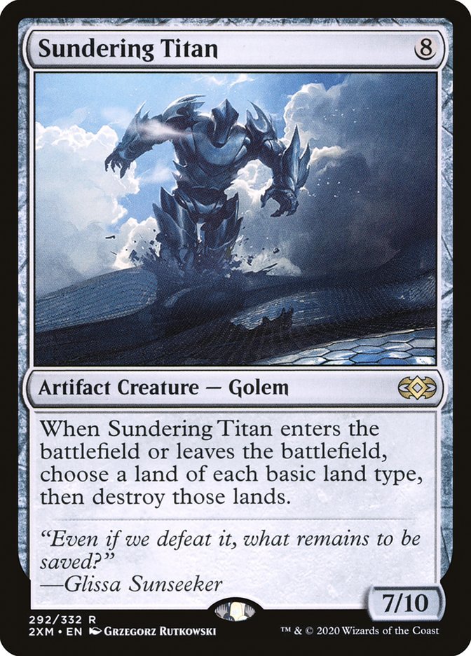 Sundering Titan [Double Masters] - Card Brawlers