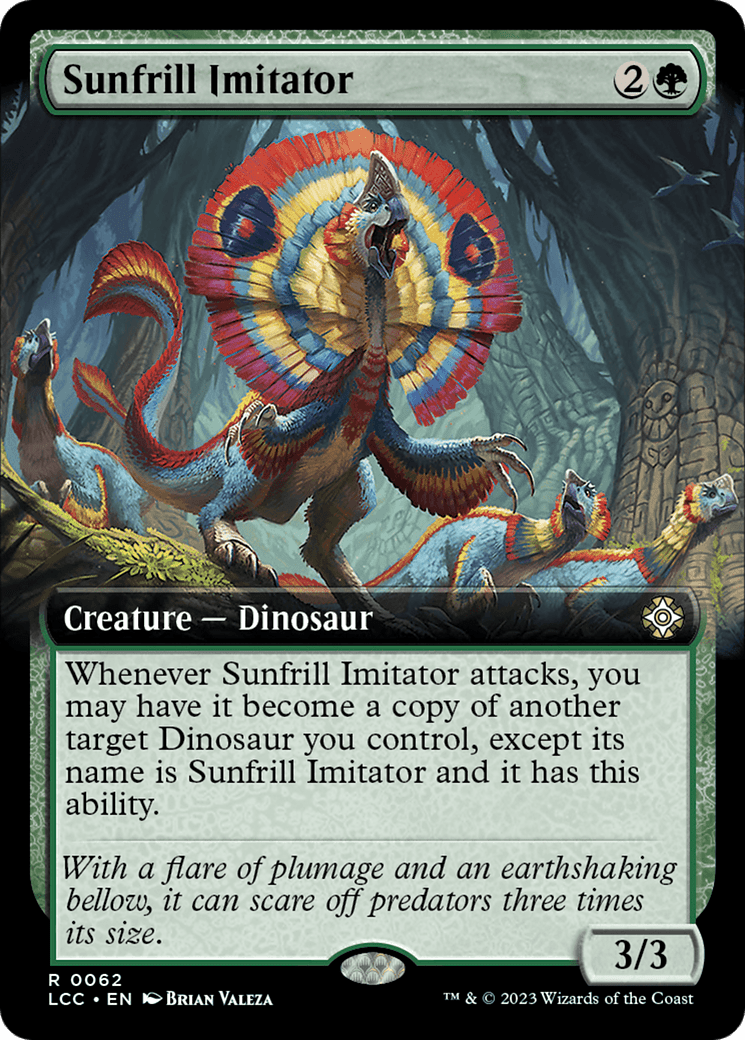 Sunfrill Imitator (Extended Art) [The Lost Caverns of Ixalan Commander] - Card Brawlers