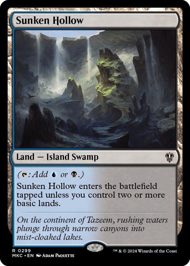 Sunken Hollow [Murders at Karlov Manor Commander] - Card Brawlers
