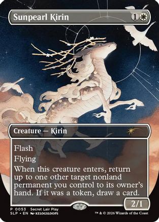 Sunpearl Kirin (SLP-053) - Secret Lair Showdown - Card Brawlers