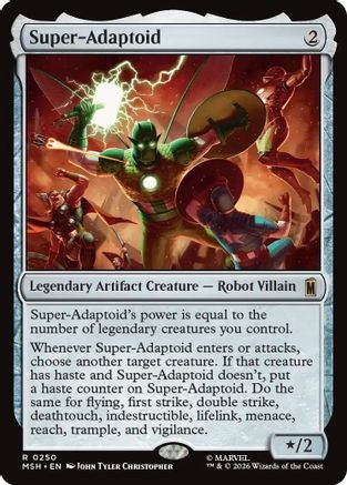Super-Adaptoid (MSH-250) - Marvel Super Heroes Foil - Card Brawlers
