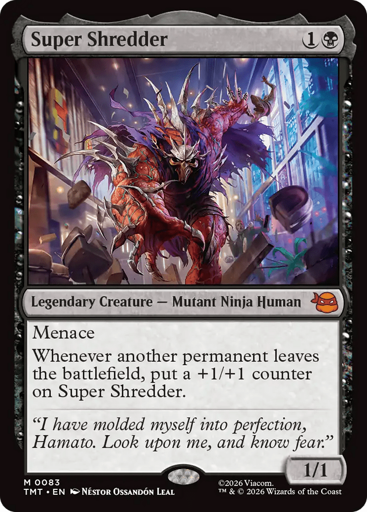Super Shredder [Teenage Mutant Ninja Turtles] - Card Brawlers