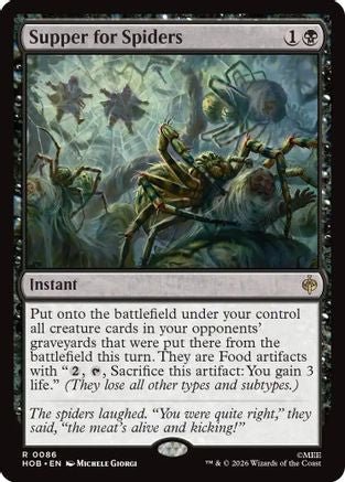 Supper for Spiders (HOB-086) - The Hobbit - Card Brawlers