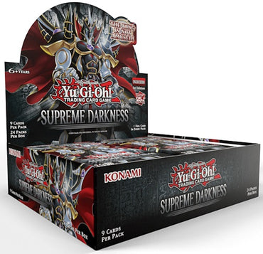 Yu-Gi-Oh! Supreme Darkness Booster Case (12 boxes) (PREORDER) January 24, 2025