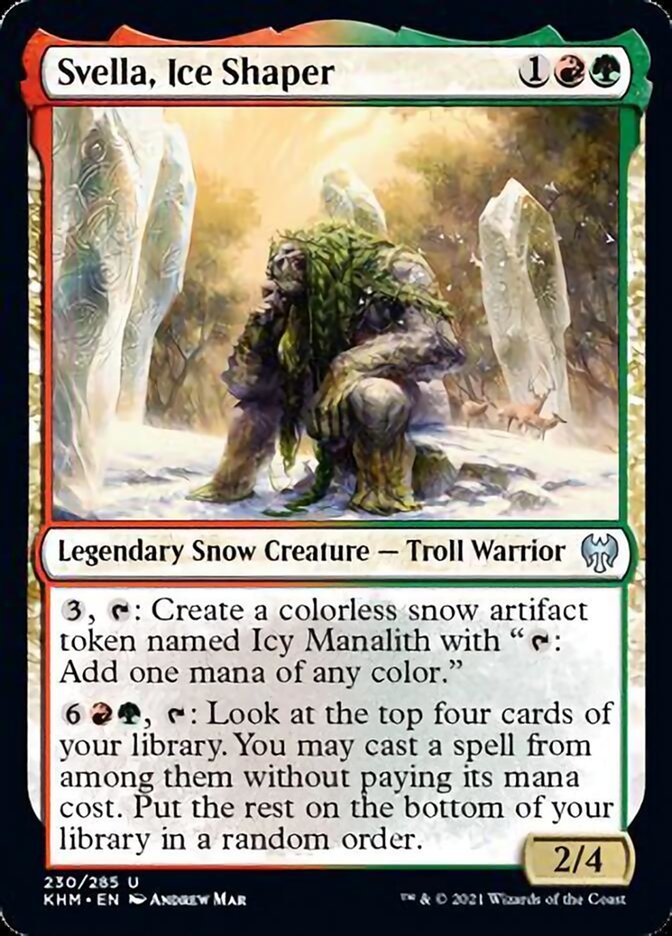 Svella, Ice Shaper [Kaldheim] - Card Brawlers