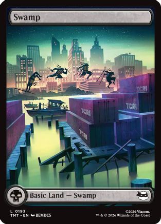 Swamp (0193) (TMT-193) - Teenage Mutant Ninja Turtles - Card Brawlers