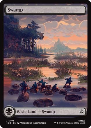 Swamp (0196) (HOB-196) - The Hobbit Foil - Card Brawlers