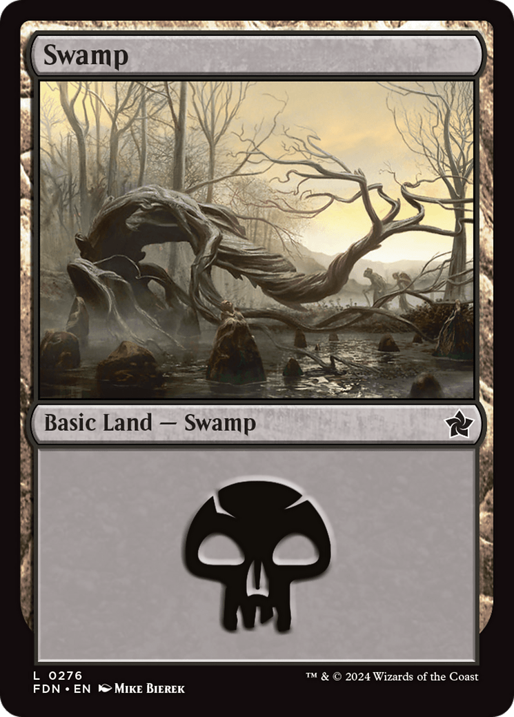 Swamp (0276) [Foundations] - Card Brawlers
