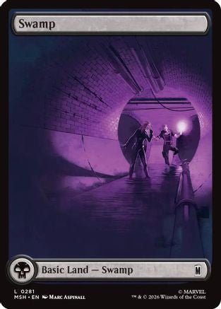 Swamp (0281) (MSH-281) - Marvel Super Heroes Foil - Card Brawlers
