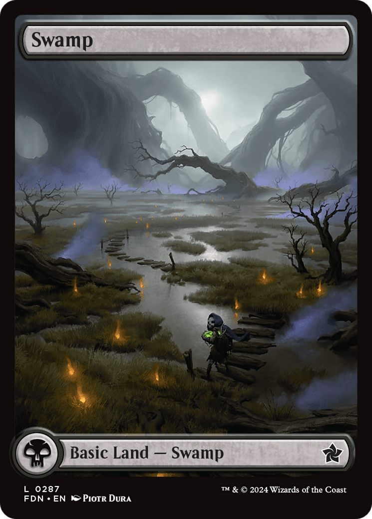 Swamp (0287) [Foundations] - Card Brawlers