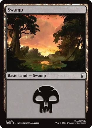 Swamp (0291) (MSH-291) - Marvel Super Heroes - Card Brawlers