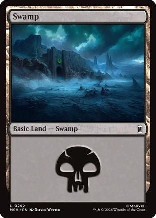 Swamp (0292) (MSH-292) - Marvel Super Heroes Foil - Card Brawlers