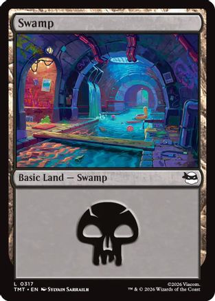 Swamp (0317) (TMT-317) - Teenage Mutant Ninja Turtles - Card Brawlers