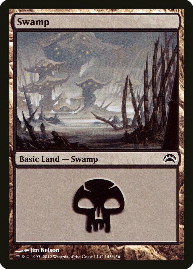 Swamp (143) [Planechase 2012] - Card Brawlers