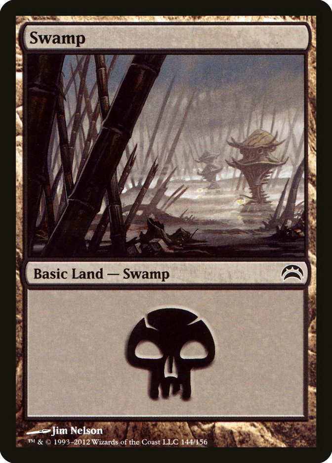 Swamp (144) [Planechase 2012] - Card Brawlers