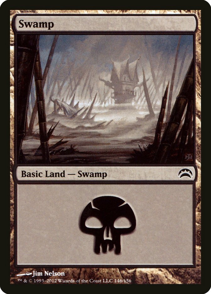 Swamp (146) [Planechase 2012] - Card Brawlers