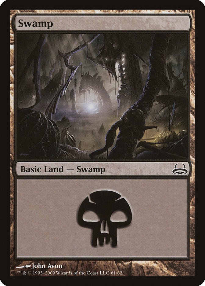 Swamp (61) [Duel Decks: Divine vs. Demonic] - Card Brawlers