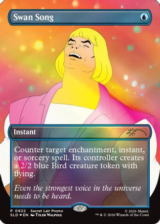 Swan Song (0922) (SLD-922) - Secret Lair Drop Series Foil - Card Brawlers
