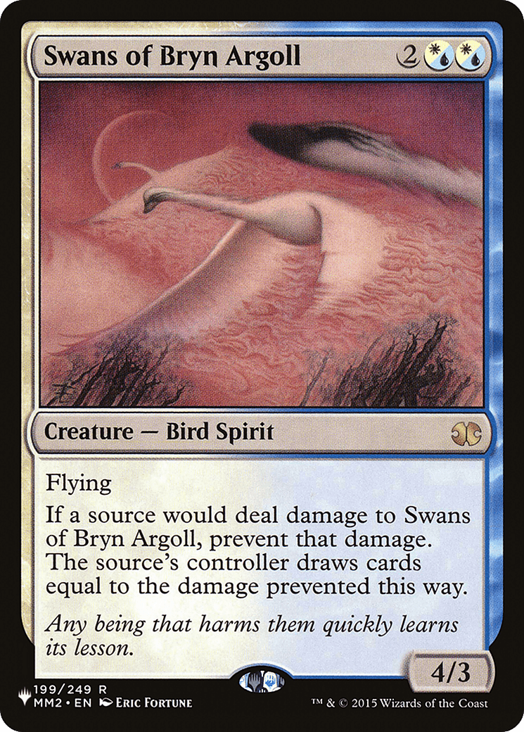 Swans of Bryn Argoll [The List] - Card Brawlers