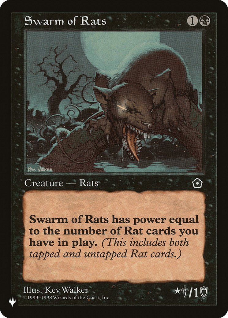 Swarm of Rats [The List] - Card Brawlers