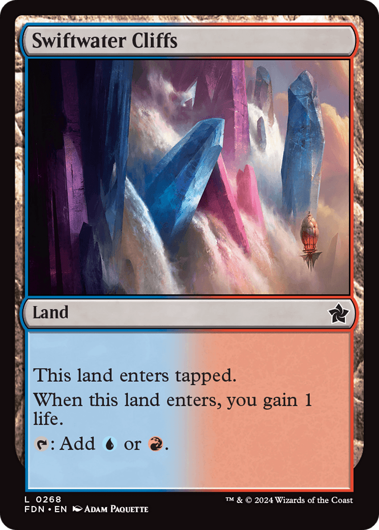 Swiftwater Cliffs [Foundations] - Card Brawlers