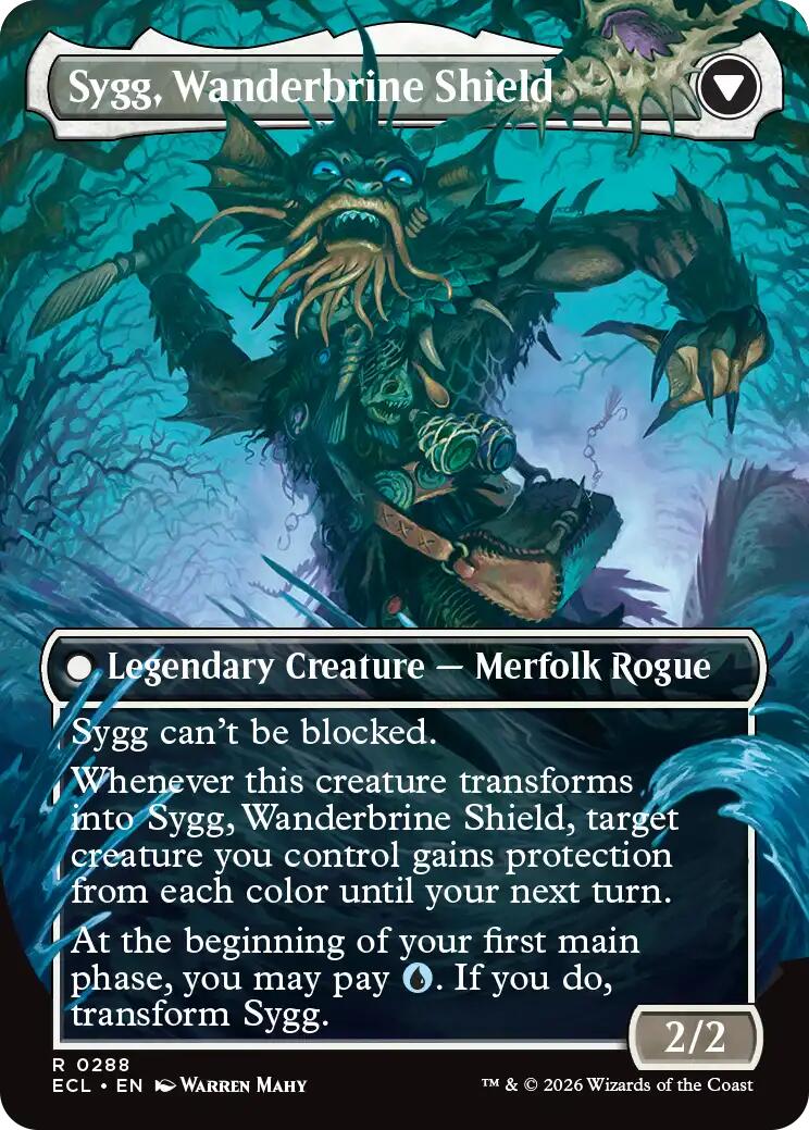 Sygg, Wanderwine Wisdom (Borderless) [Lorwyn Eclipsed] - Card Brawlers