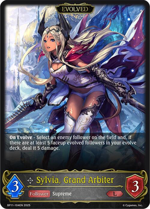 Sylvia, Grand Arbiter (Evolved) (BP11 - 104EN) [Bullet of Fate] - Card Brawlers