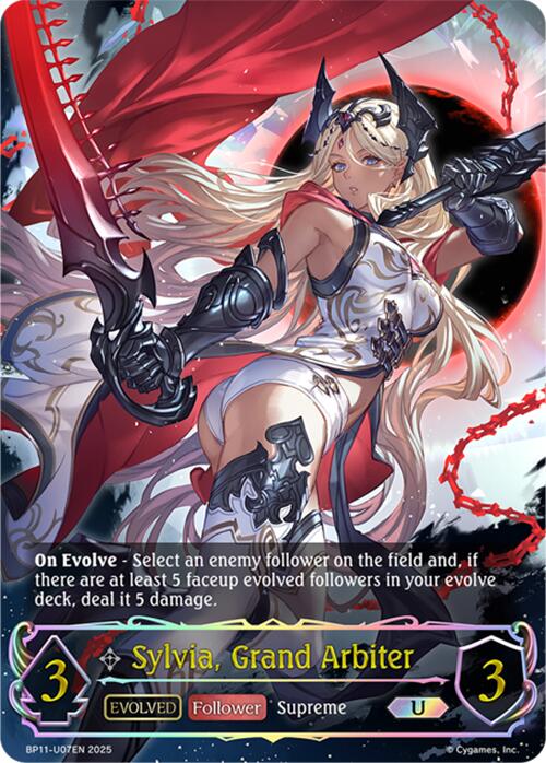 Sylvia, Grand Arbiter (Evolved) (BP11 - U07EN) [Bullet of Fate] - Card Brawlers