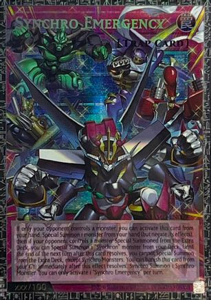 Synchro Emergency (GMR) (MAMO-EN009) - Magnificent Monsters 1st Edition - Card Brawlers
