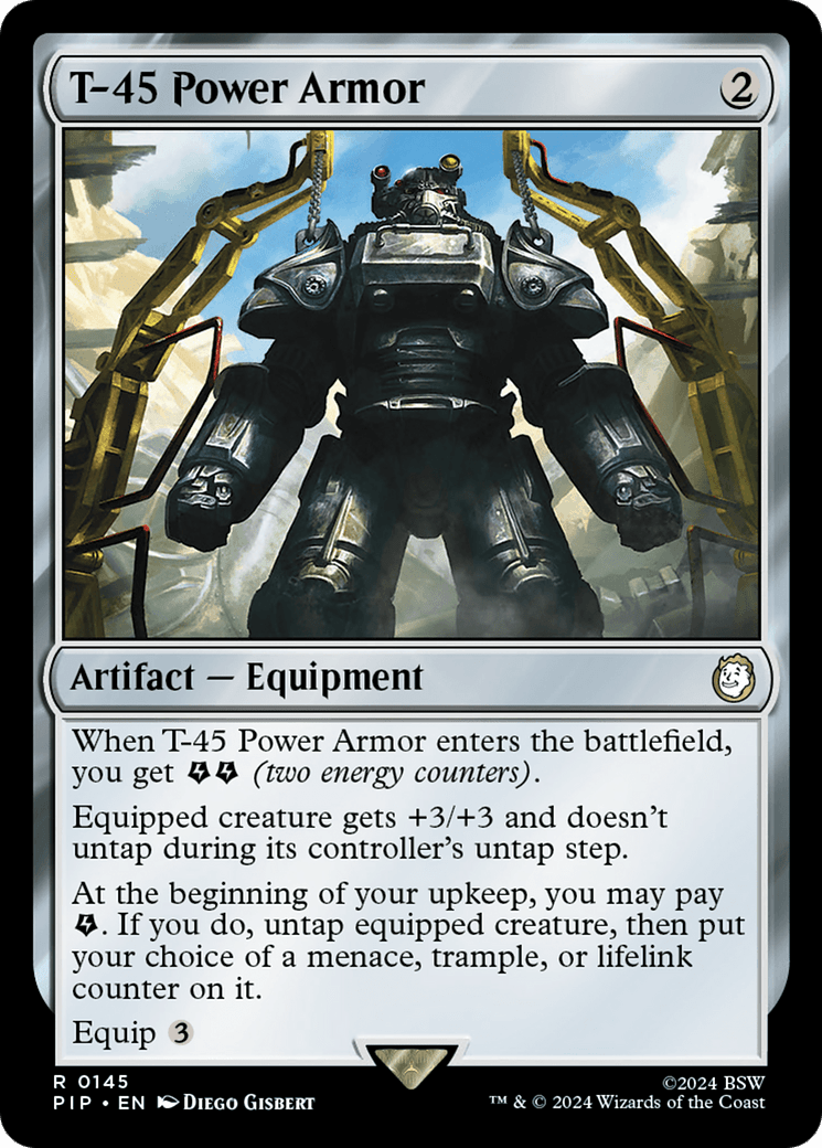 T - 45 Power Armor [Fallout] - Card Brawlers