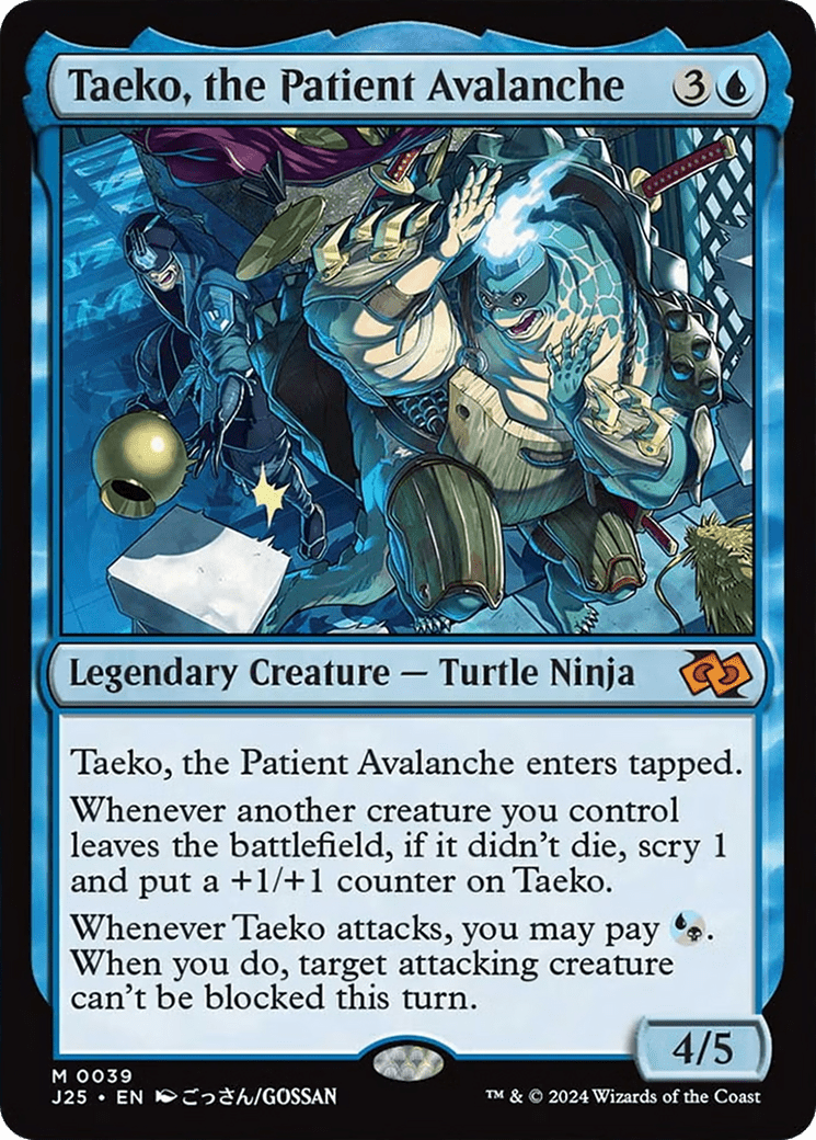 Taeko, the Patient Avalanche (Anime) [Foundations Jumpstart] - Card Brawlers