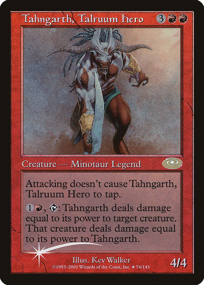 Tahngarth, Talruum Hero (Kev Walker) [Planeshift] - Card Brawlers