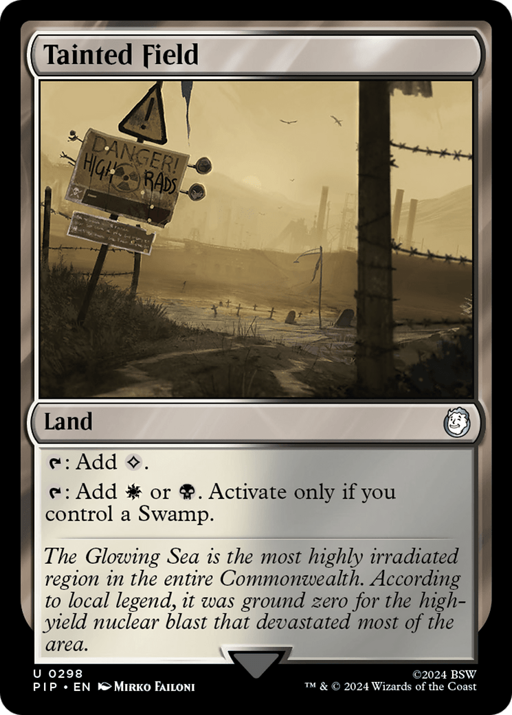 Tainted Field [Fallout] - Card Brawlers