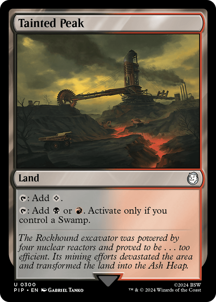 Tainted Peak [Fallout] - Card Brawlers