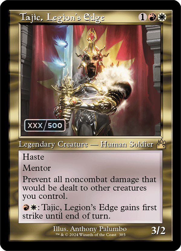 Tajic, Legion's Edge (Retro) (Serialized) [Ravnica Remastered] - Card Brawlers