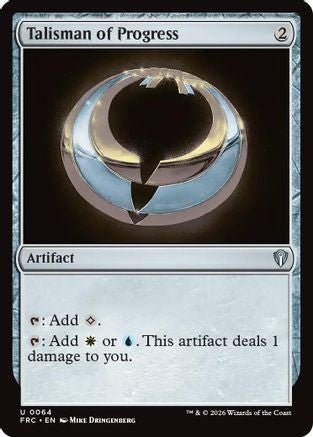 Talisman of Progress (FRC-064) - Commander: Reality Fracture - Card Brawlers