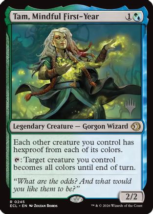 Tam, Mindful First-Year (PPECL-245) - Promo Pack: Lorwyn Eclipsed - Card Brawlers