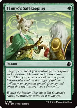 Tamiyo's Safekeeping (FDC-233) - Commander: Foundations - Card Brawlers