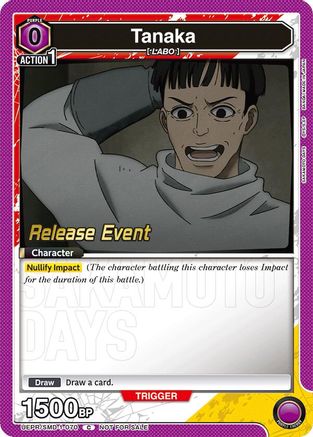 Tanaka (Release Event) (UE19BT/SMD-1-070) - UE19BT SAKAMOTO DAYS Release Event Cards - Card Brawlers
