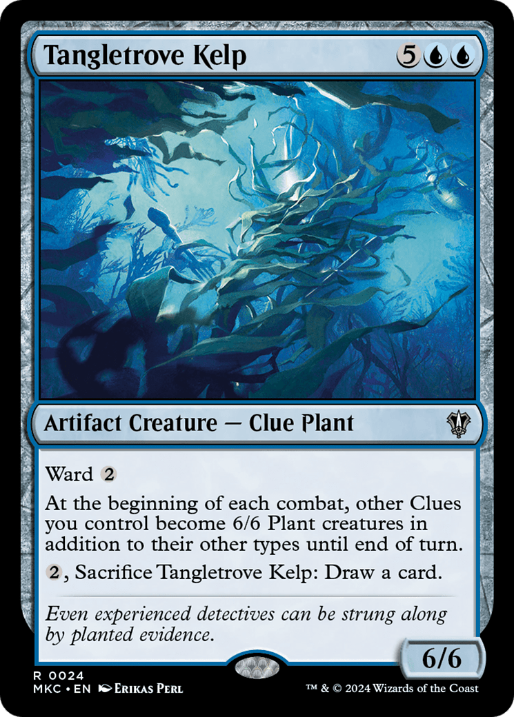 Tangletrove Kelp [Murders at Karlov Manor Commander] - Card Brawlers
