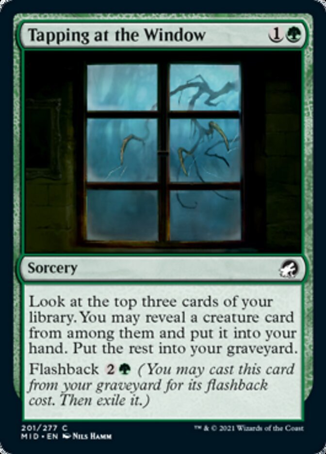 Tapping at the Window [Innistrad: Midnight Hunt] - Card Brawlers