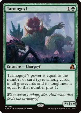 Tarmogoyf (FRA-116) - Reality Fracture - Card Brawlers