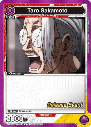 Taro Sakamoto (047) (Release Event) (UE19BT/SMD-1-047) - UE19BT SAKAMOTO DAYS Release Event Cards - Card Brawlers