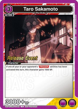 Taro Sakamoto (048) (Release Event) (UE19BT/SMD-1-048) - UE19BT SAKAMOTO DAYS Release Event Cards - Card Brawlers