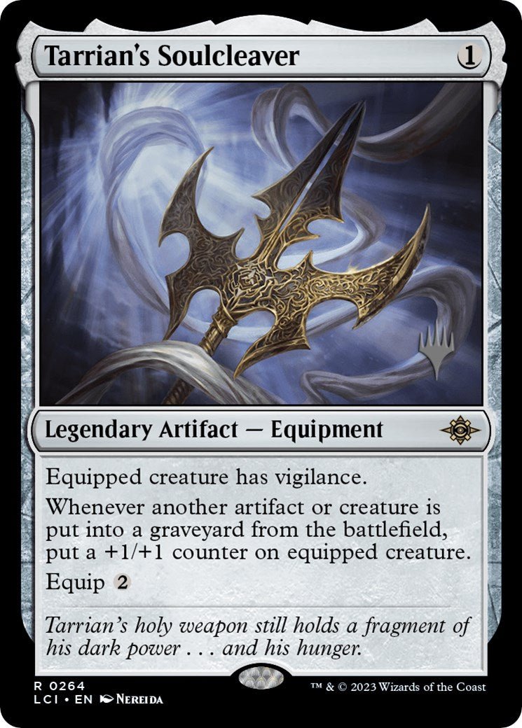 Tarrian's Soulcleaver (Promo Pack) [The Lost Caverns of Ixalan Promos] - Card Brawlers