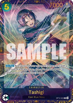 Tashigi (Treasure Cup 2025) (OP12-031) - One Piece Promotion Cards Foil - Card Brawlers